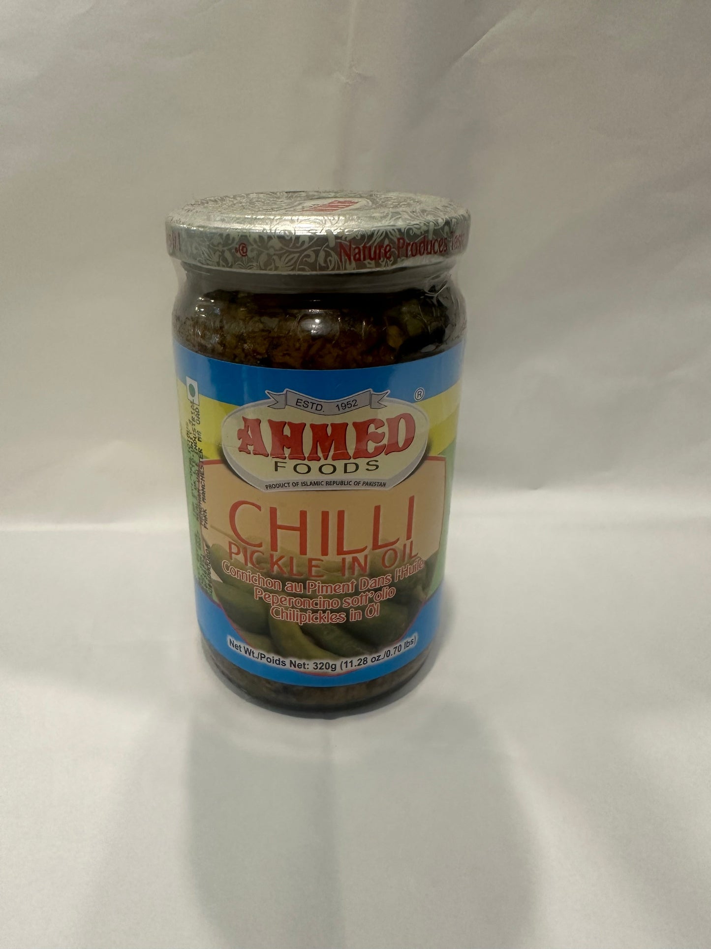 Ahmed Foods Chilli Pickle in Oil – 320gok