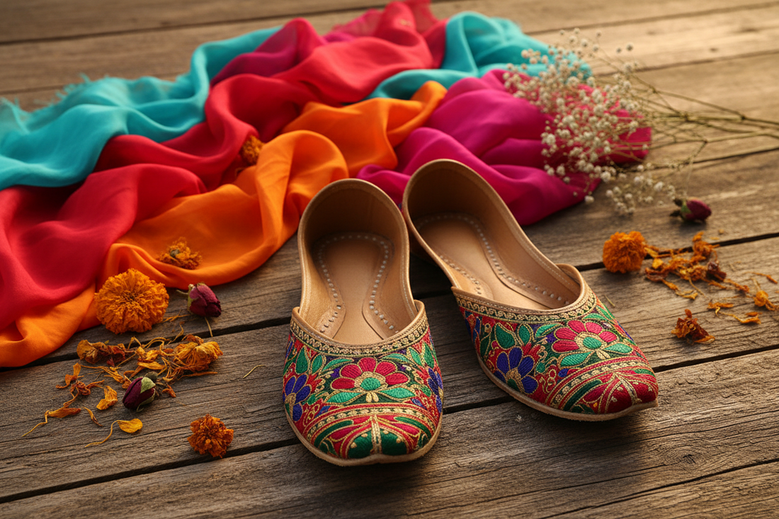 What are Punjabi Juttis? History, Craft & How to Style Them