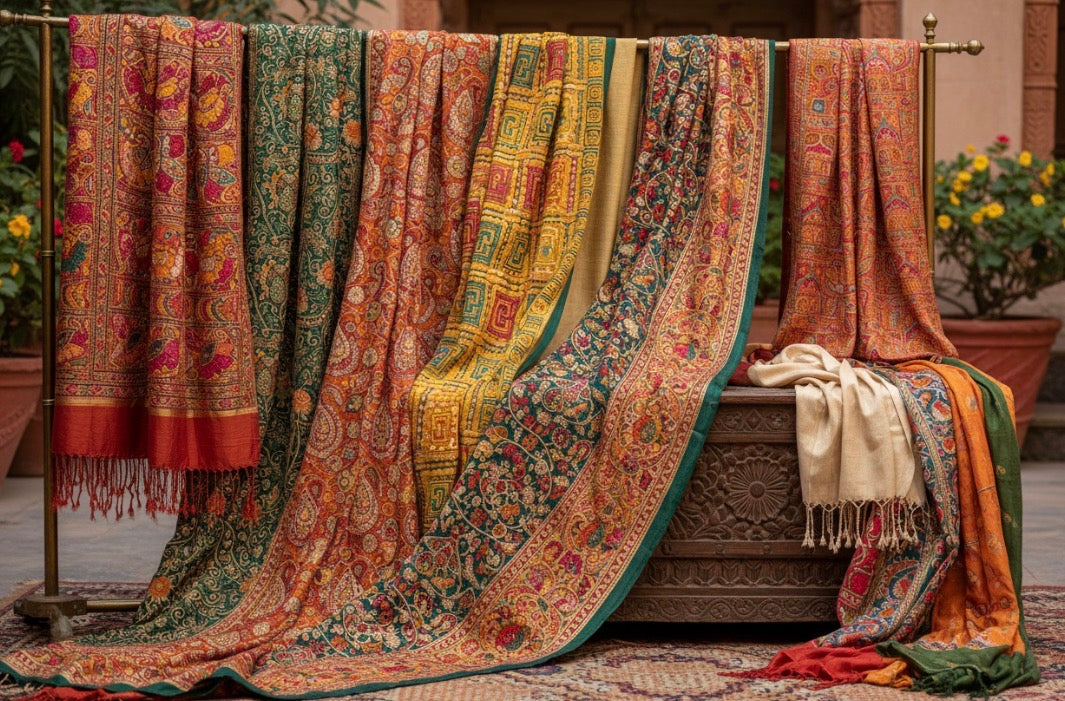 Punjabi Shawls & Jackets