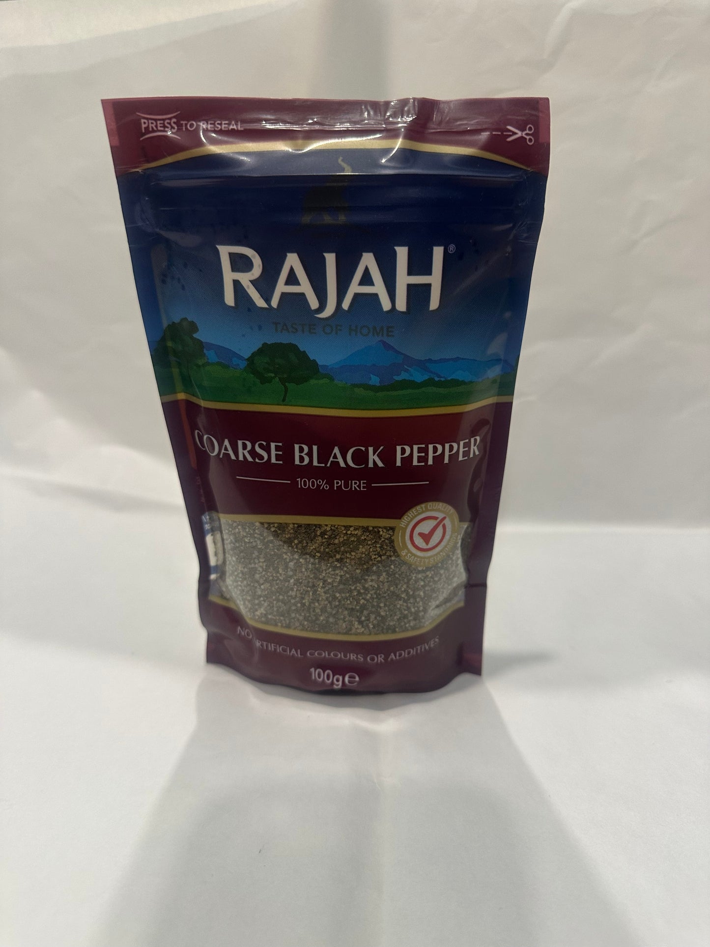 Rajah Coarse Black Pepper 100g