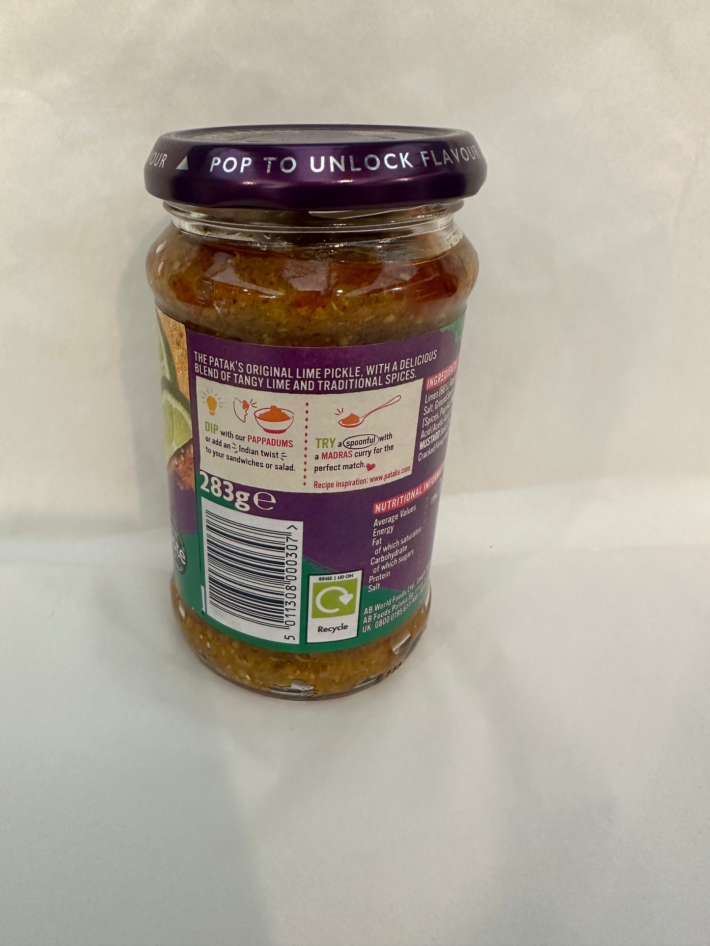 Patak's Lime Pickle