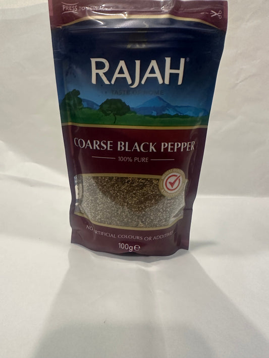 Rajah Coarse Black Pepper 100g
