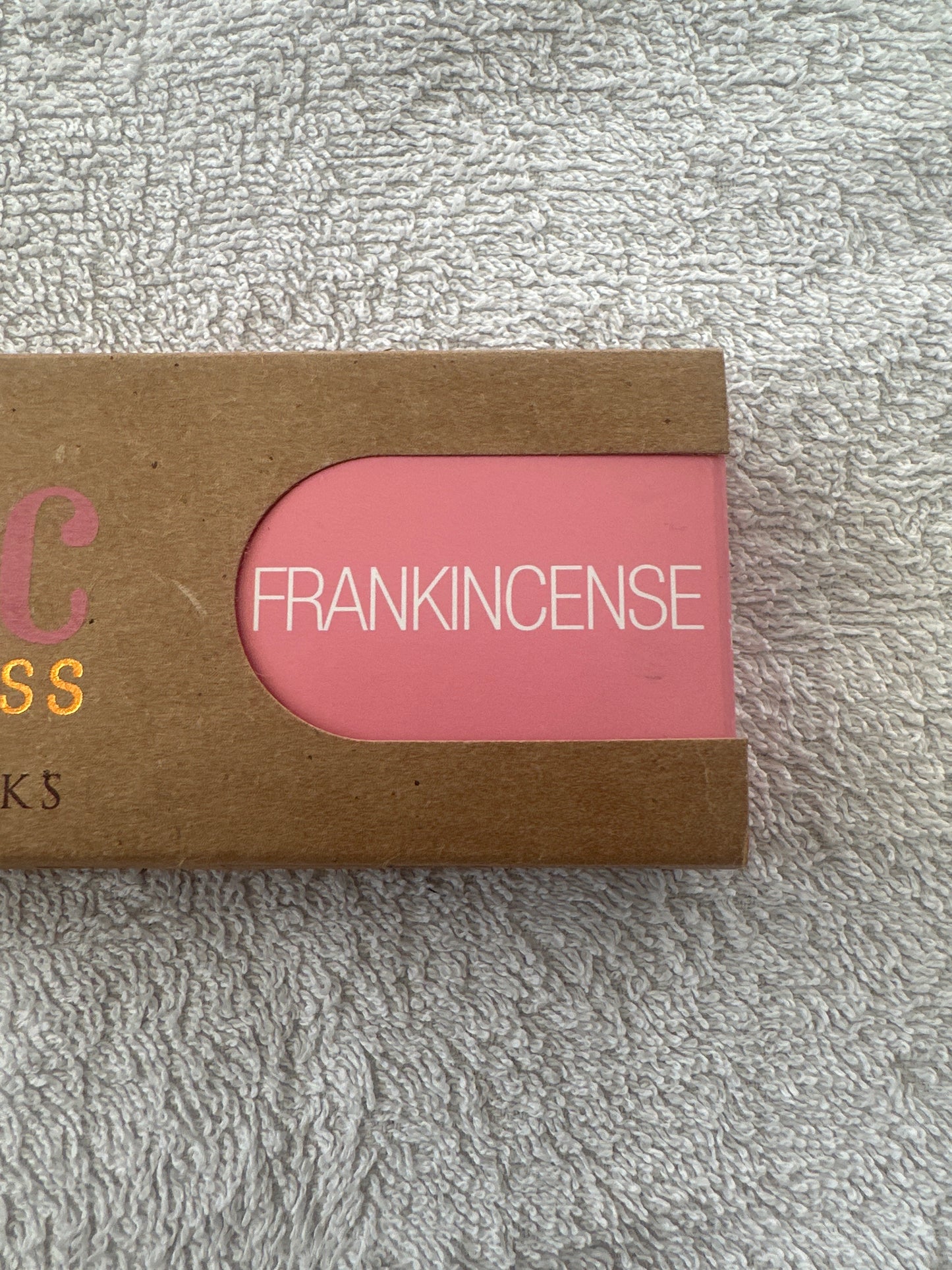 Organic Goodness Masala Incense Sticks | Frankincense