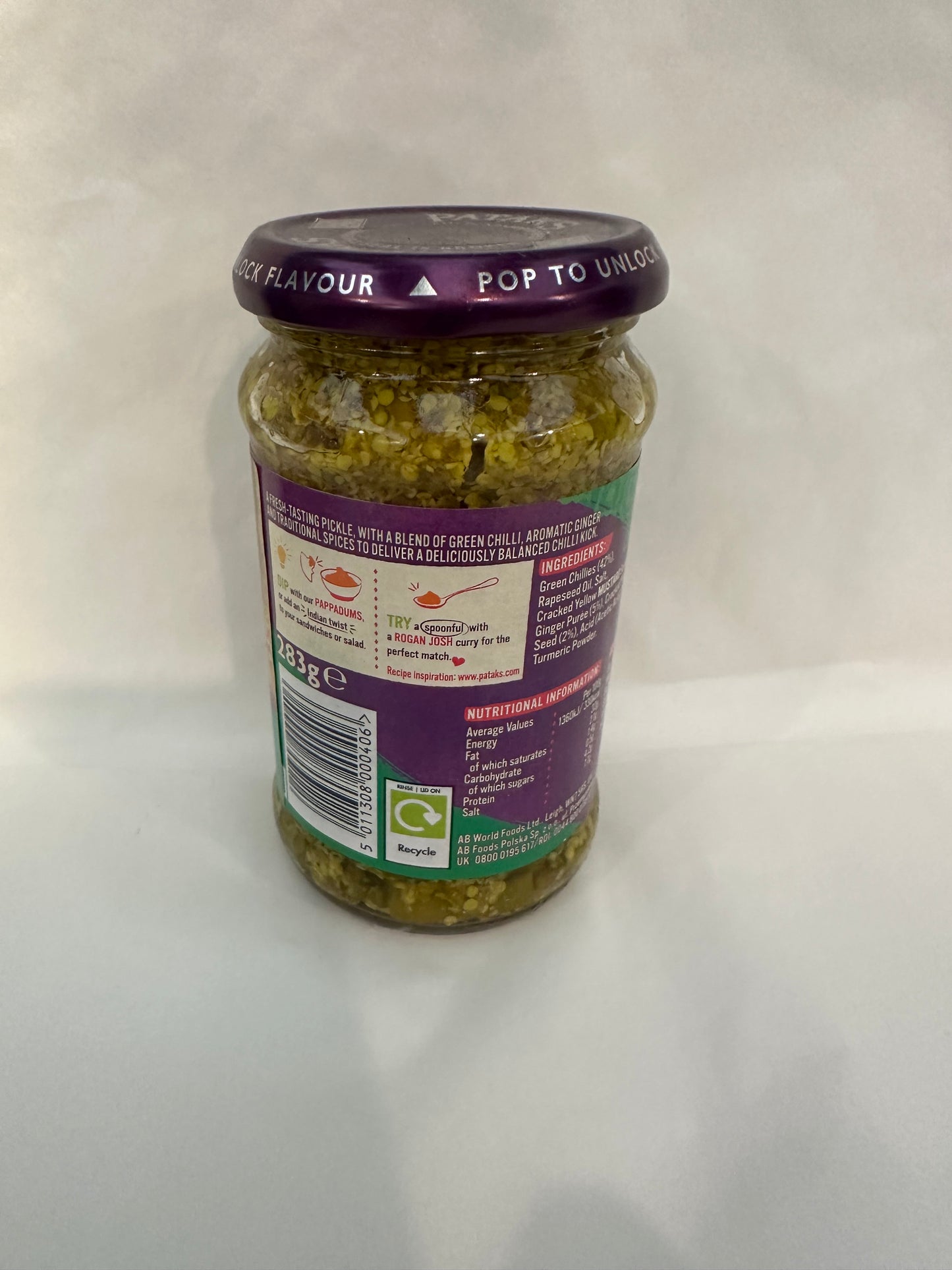 Patak's Chilli Pickle