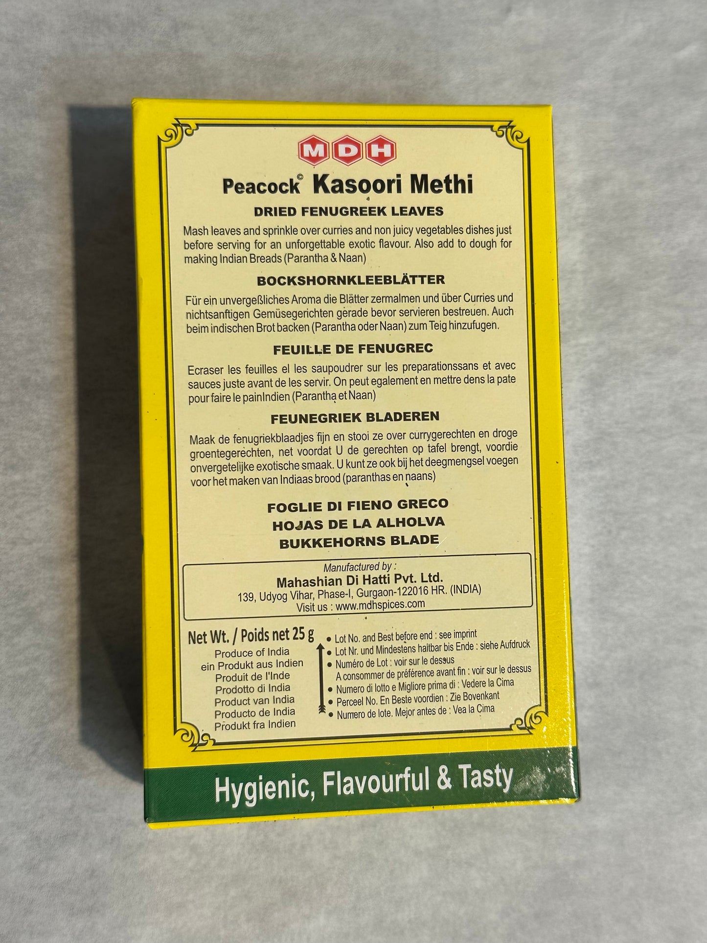 Kasoori Methi (Fenugreek)