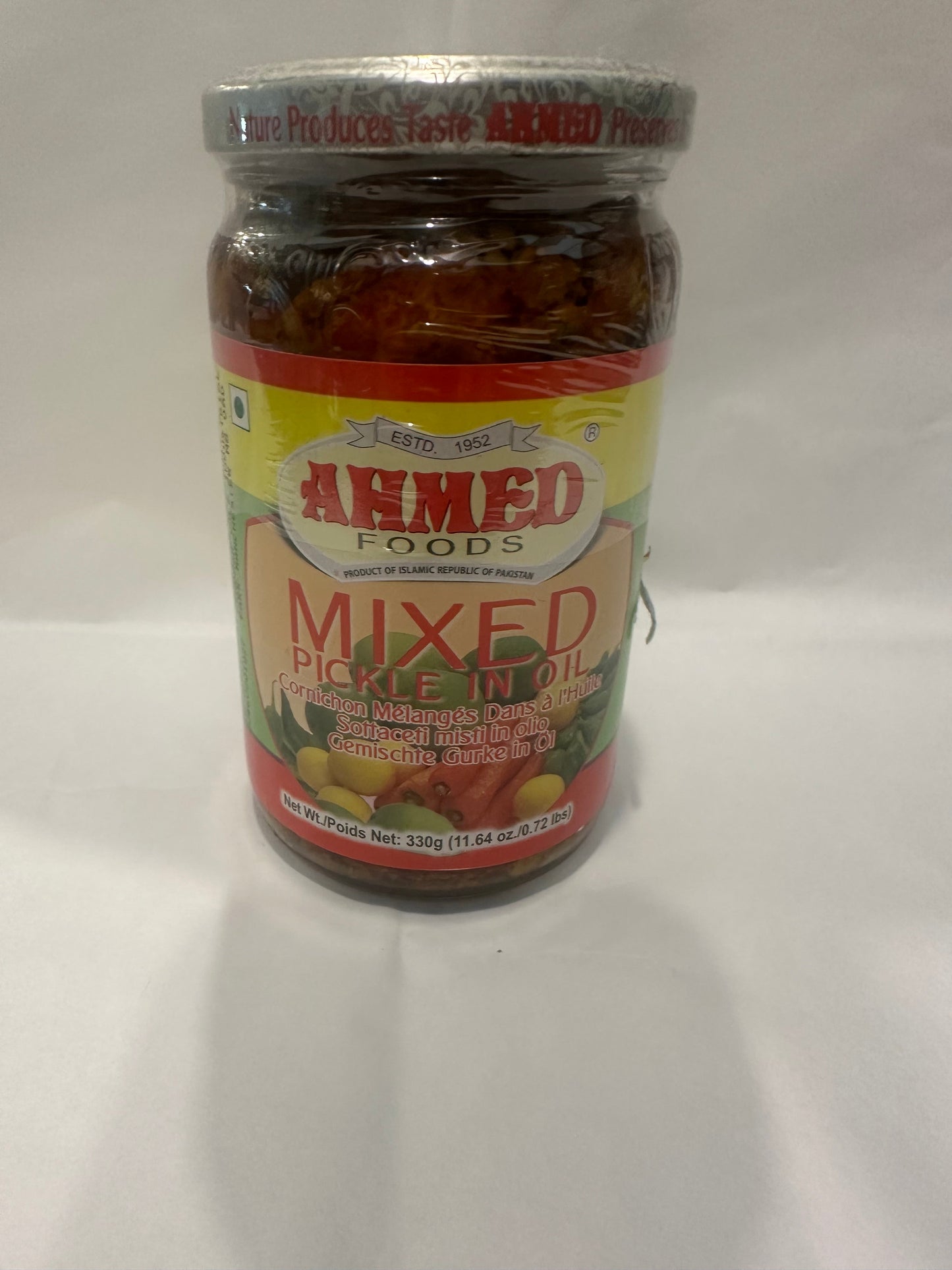 Ahmed Foods Mixed Pickle in Oil 330g
