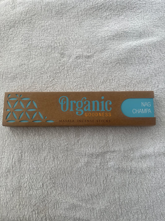 Organic Goodness Masala Incense Sticks | Nag Champa