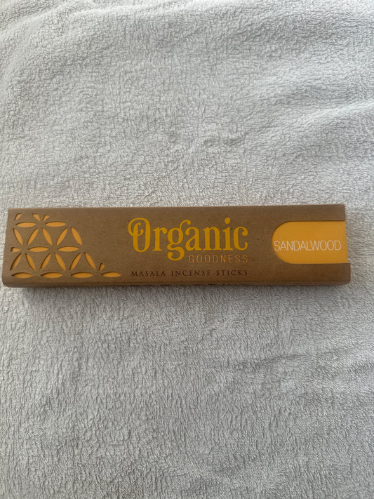 Organic Goodness Masala Incense Sticks | Sandalwood