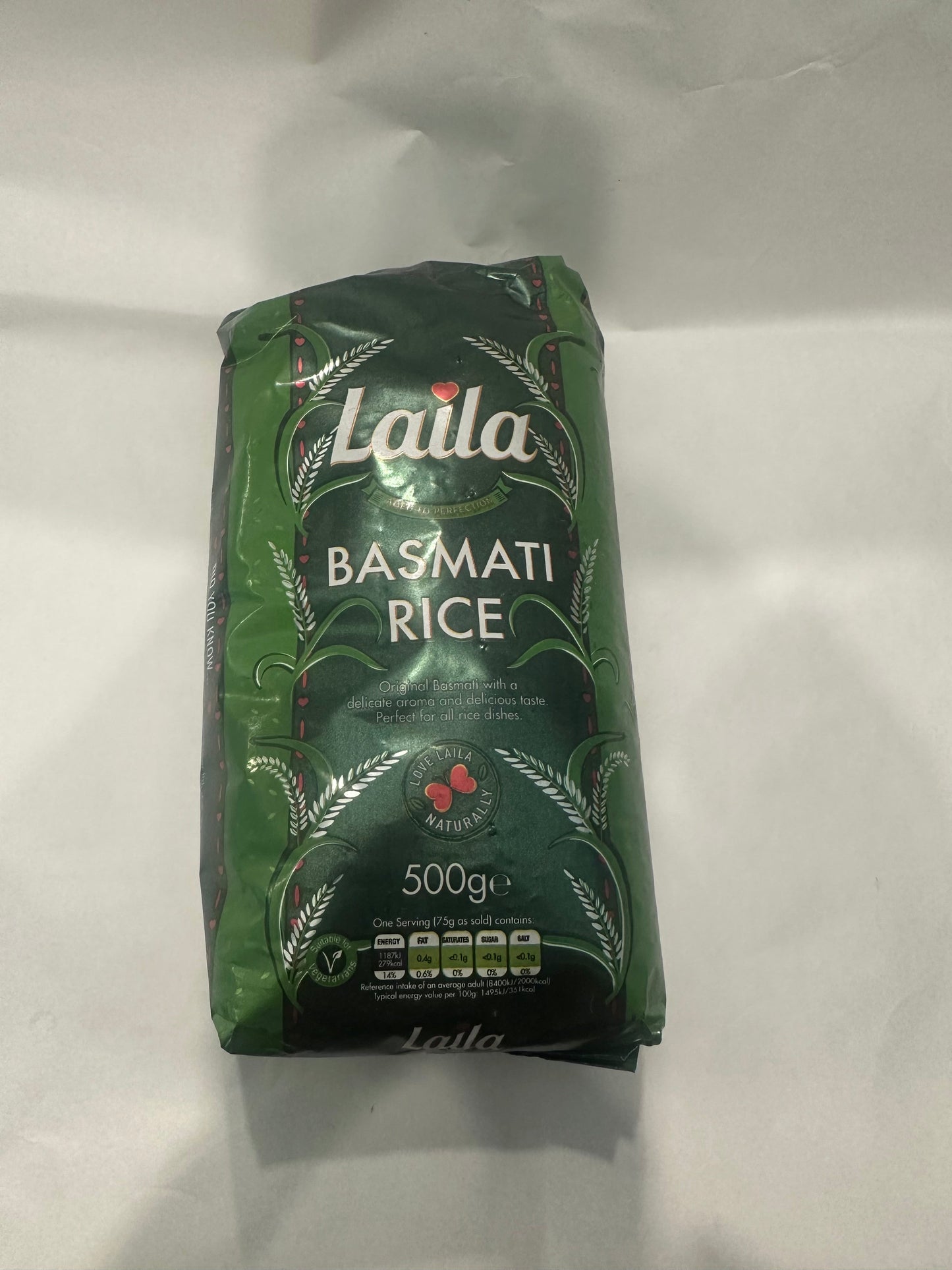 Laila Basmati Rice 500g