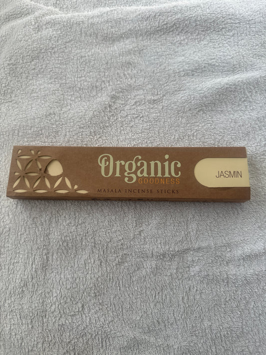 Organic Goodness Masala Incense Sticks | Jasmin