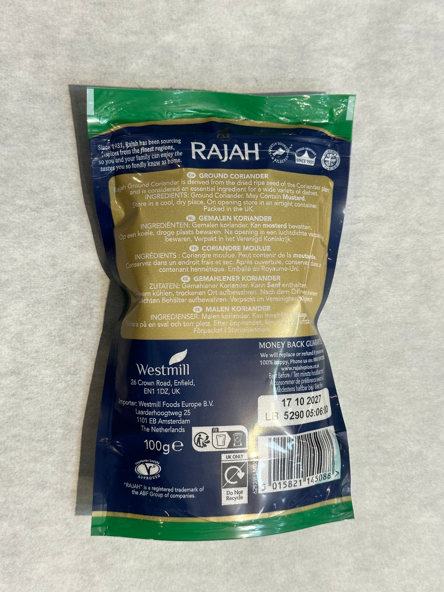 Rajah Dhaniya Coriander Powder