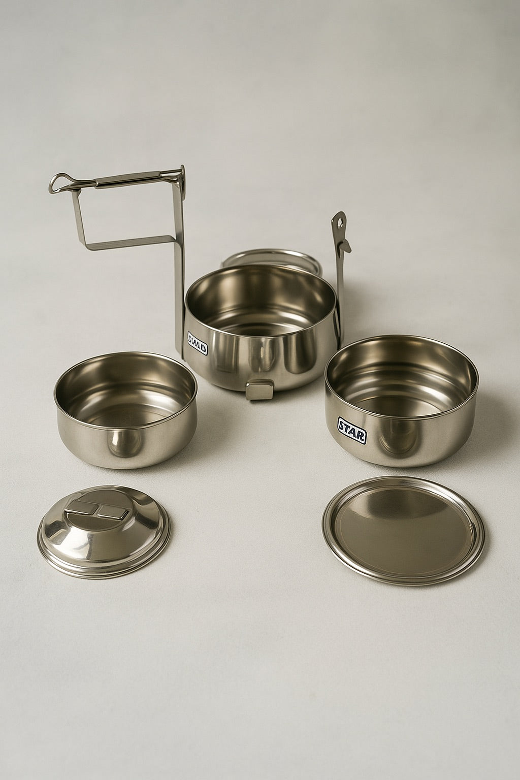 Pyramid Stainless Steel Tiffin Box