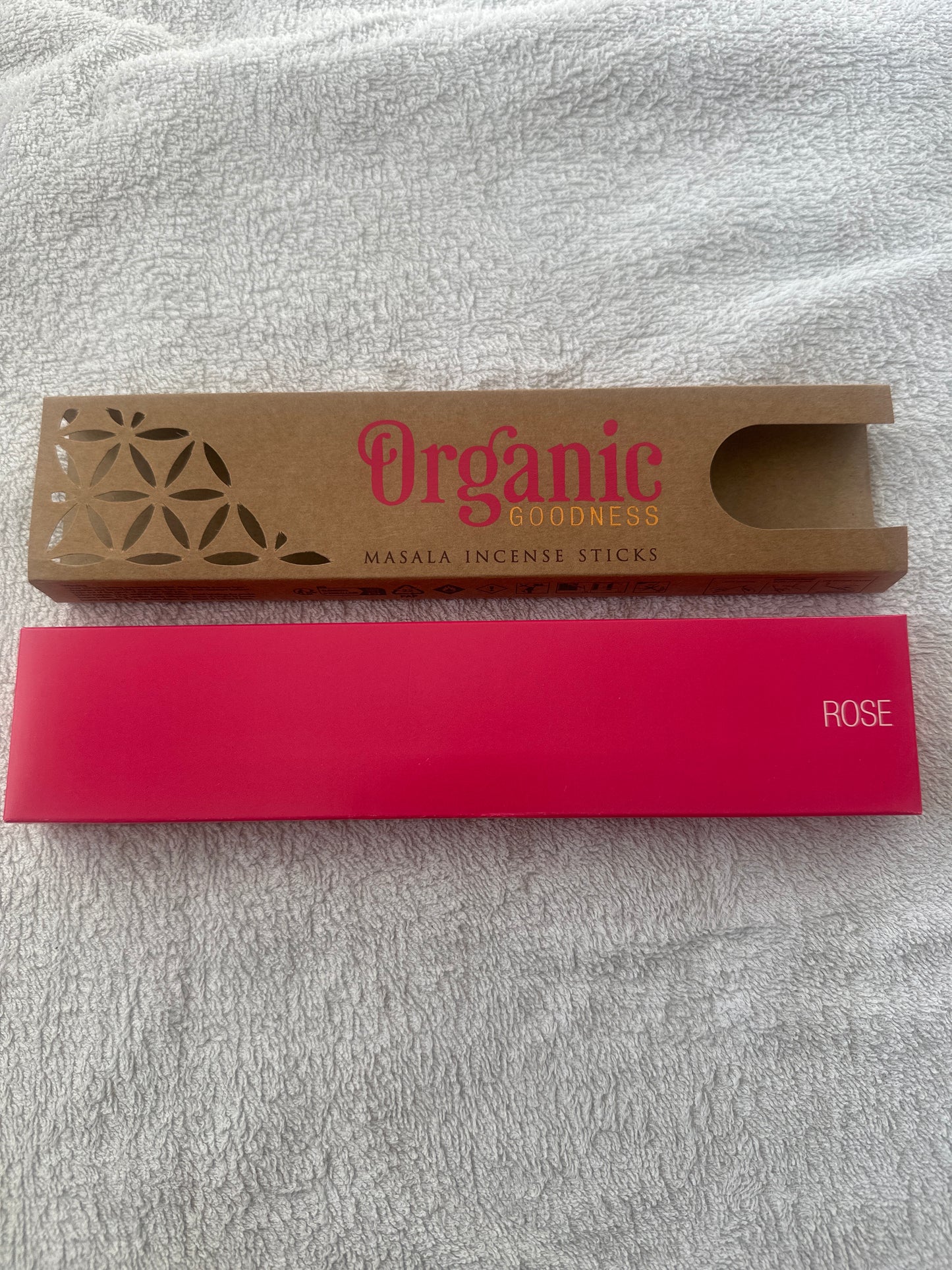 Organic Goodness Masala Incense Sticks | Rose
