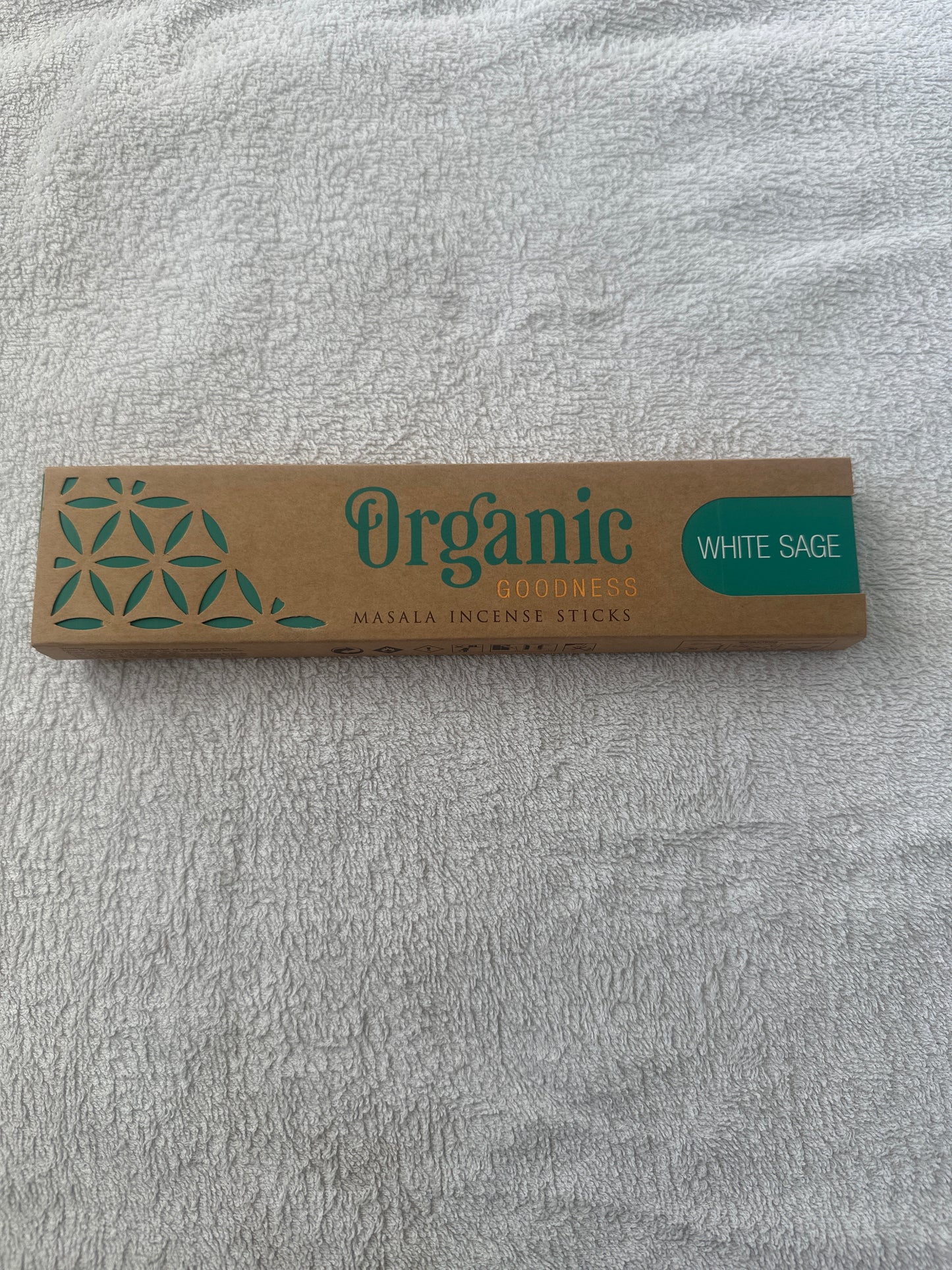 Organic Goodness Masala Incense Sticks | White Sage