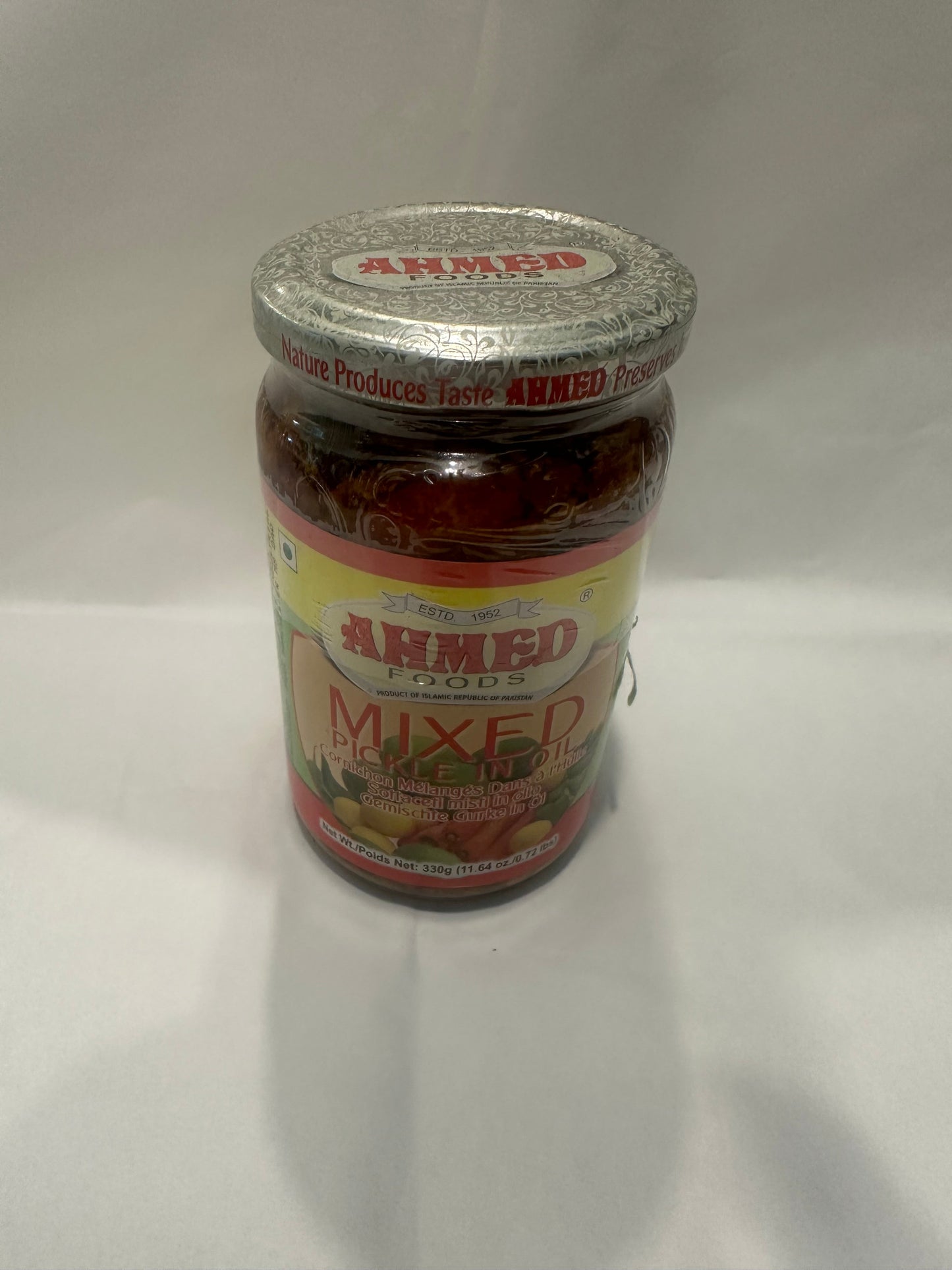 Ahmed Foods Mixed Pickle in Oil 330g