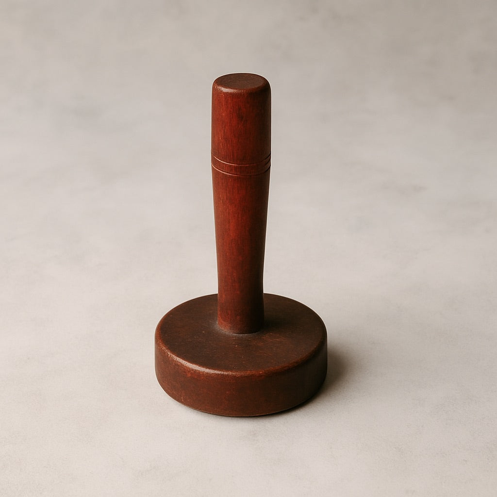 Handcrafted Wooden Roti Press: Indian Flatbread Chapati Tool
