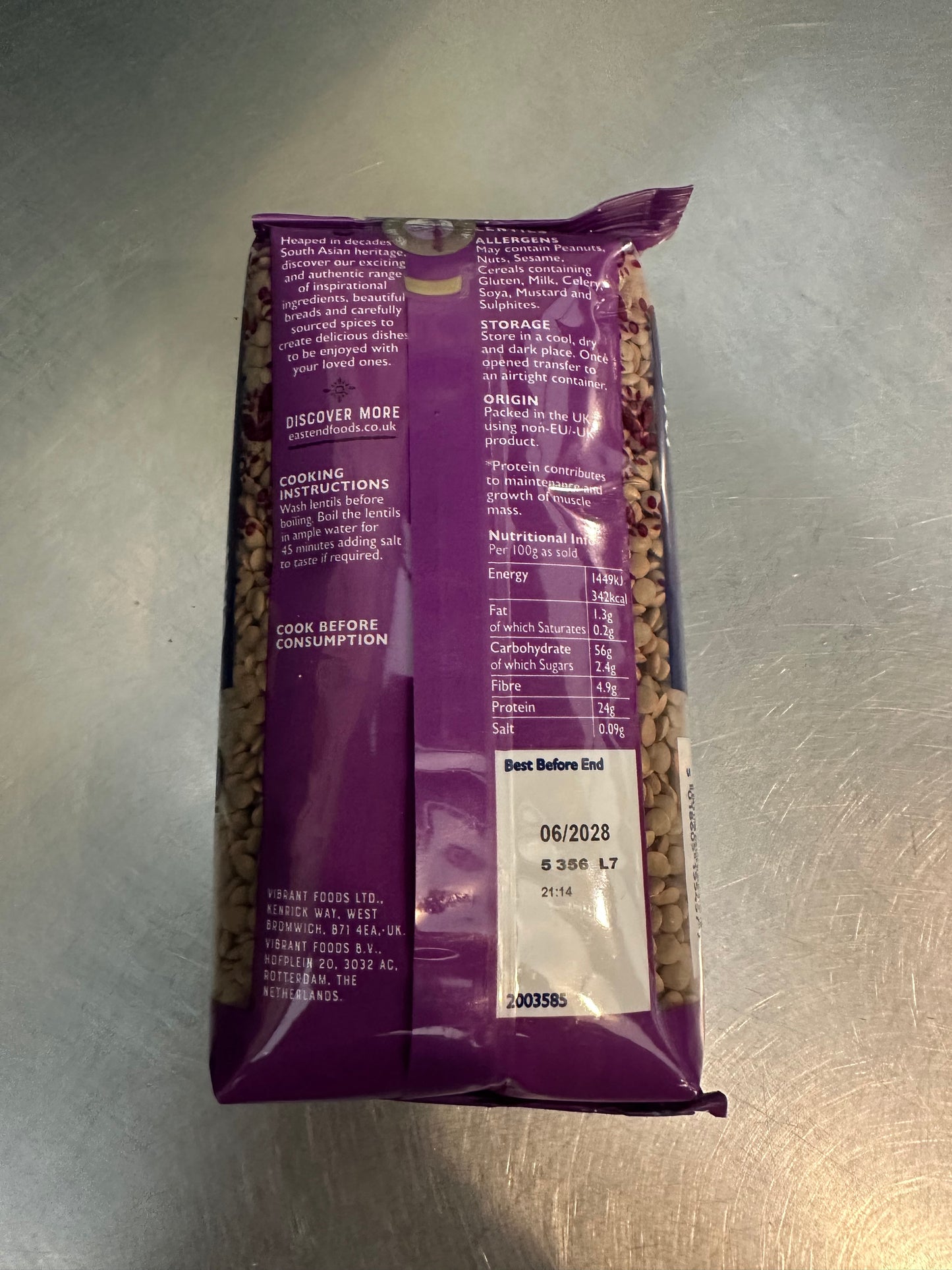 Authentic Punjabi Brown Lentils (Sabut Masoor)