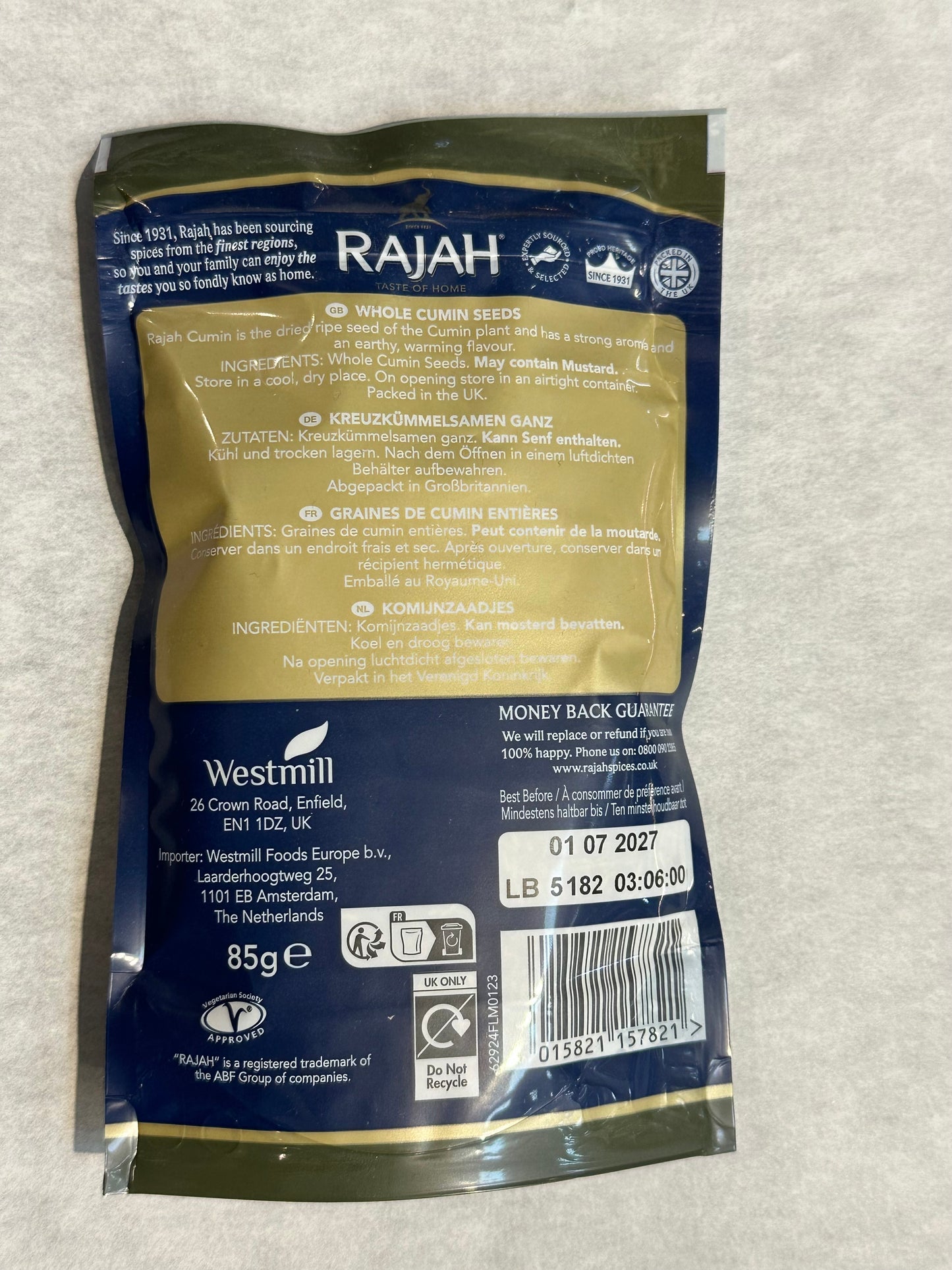 Rajah Cumin Powder