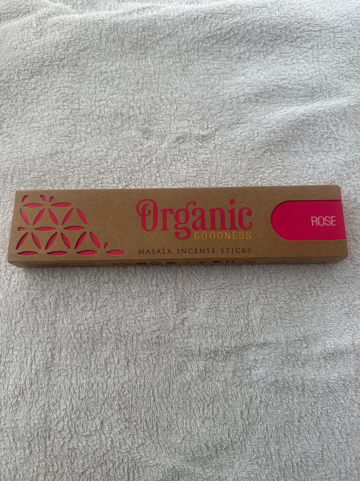 Organic Goodness Masala Incense Sticks | Rose