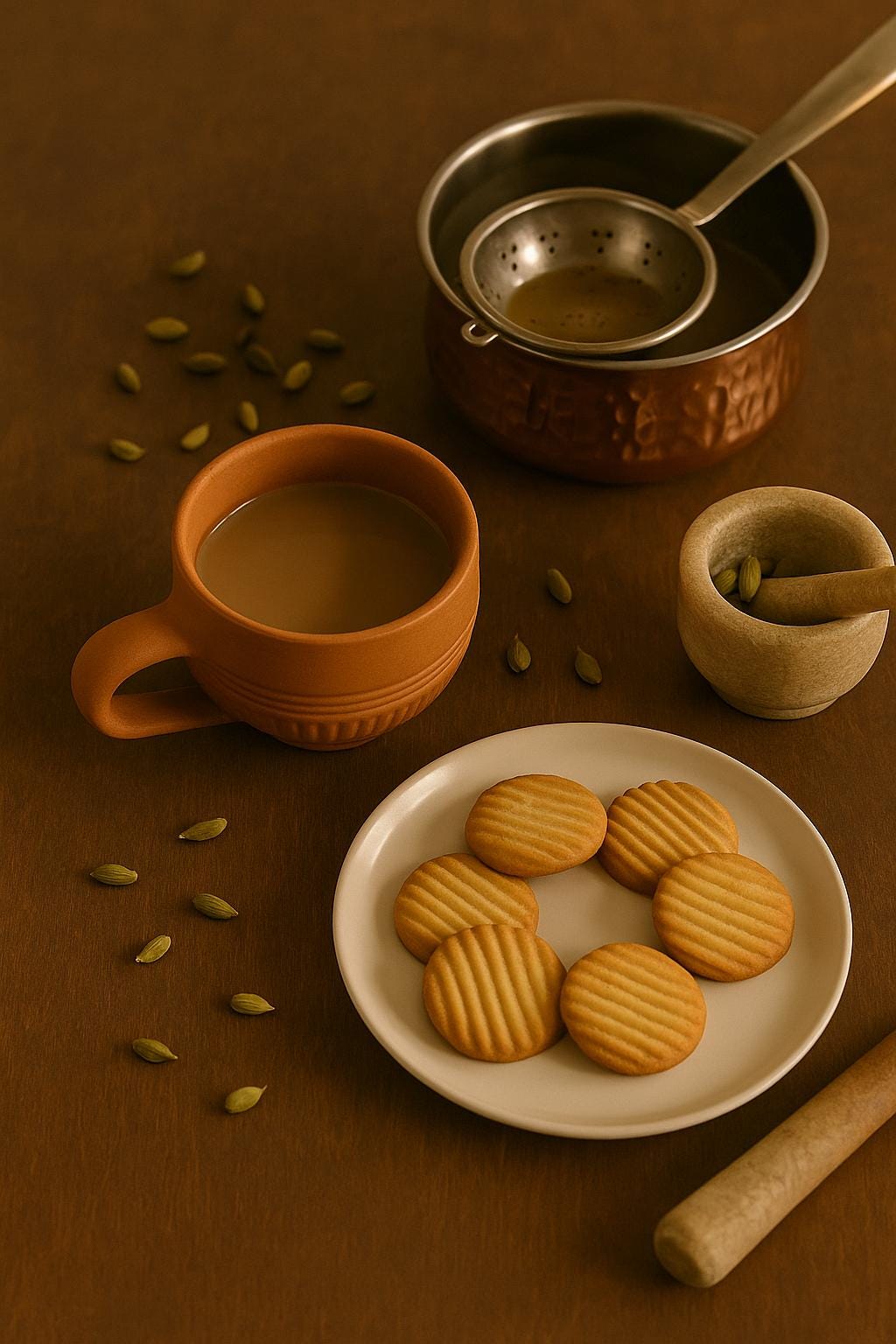 Handmade Terracotta Tea Cups: Rustic Earthenware Kulhad Mugs