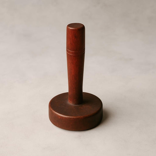 Handcrafted Wooden Roti Press: Indian Flatbread Chapati Tool