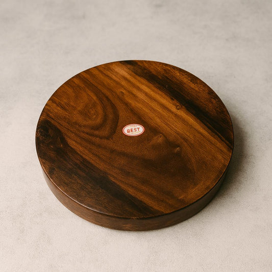 Handcrafted Wooden Chakla – Roti Board for Chapati, Paratha & Tortilla | Indian Dough Rolling Board | Traditional Flatbread Board