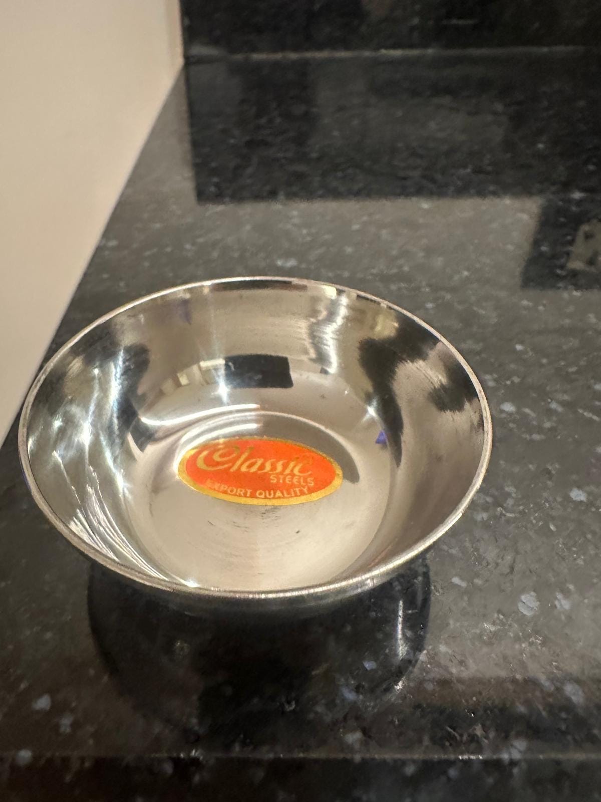 Set of 2 Hammered Stainless Steel Bowls: Condiment Dipping Serveware