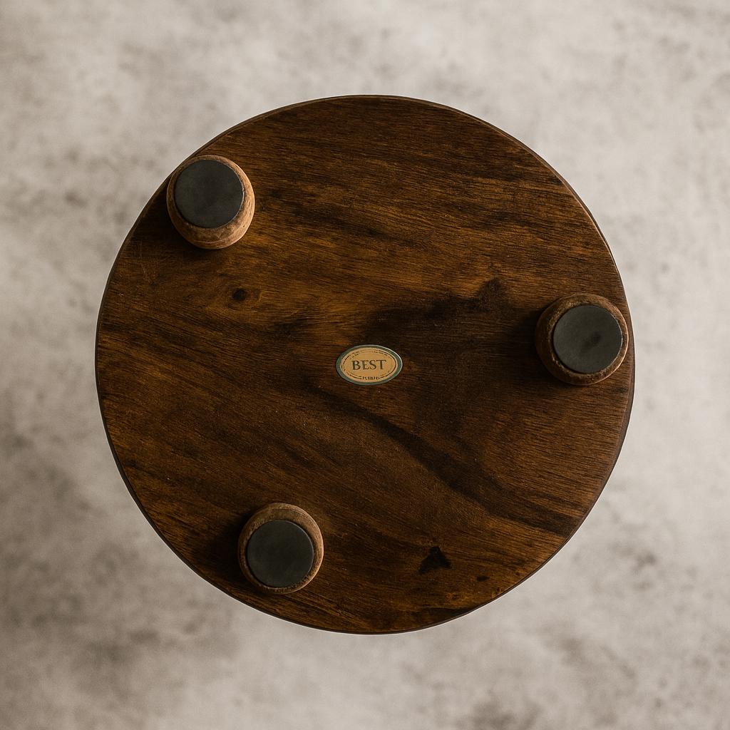 Handcrafted Wooden Chakla – Roti Board for Chapati, Paratha & Tortilla | Indian Dough Rolling Board | Traditional Flatbread Board