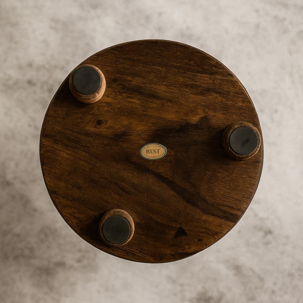 Handcrafted Wooden Chakla & Belna|Traditional Indian Roti Making Tools