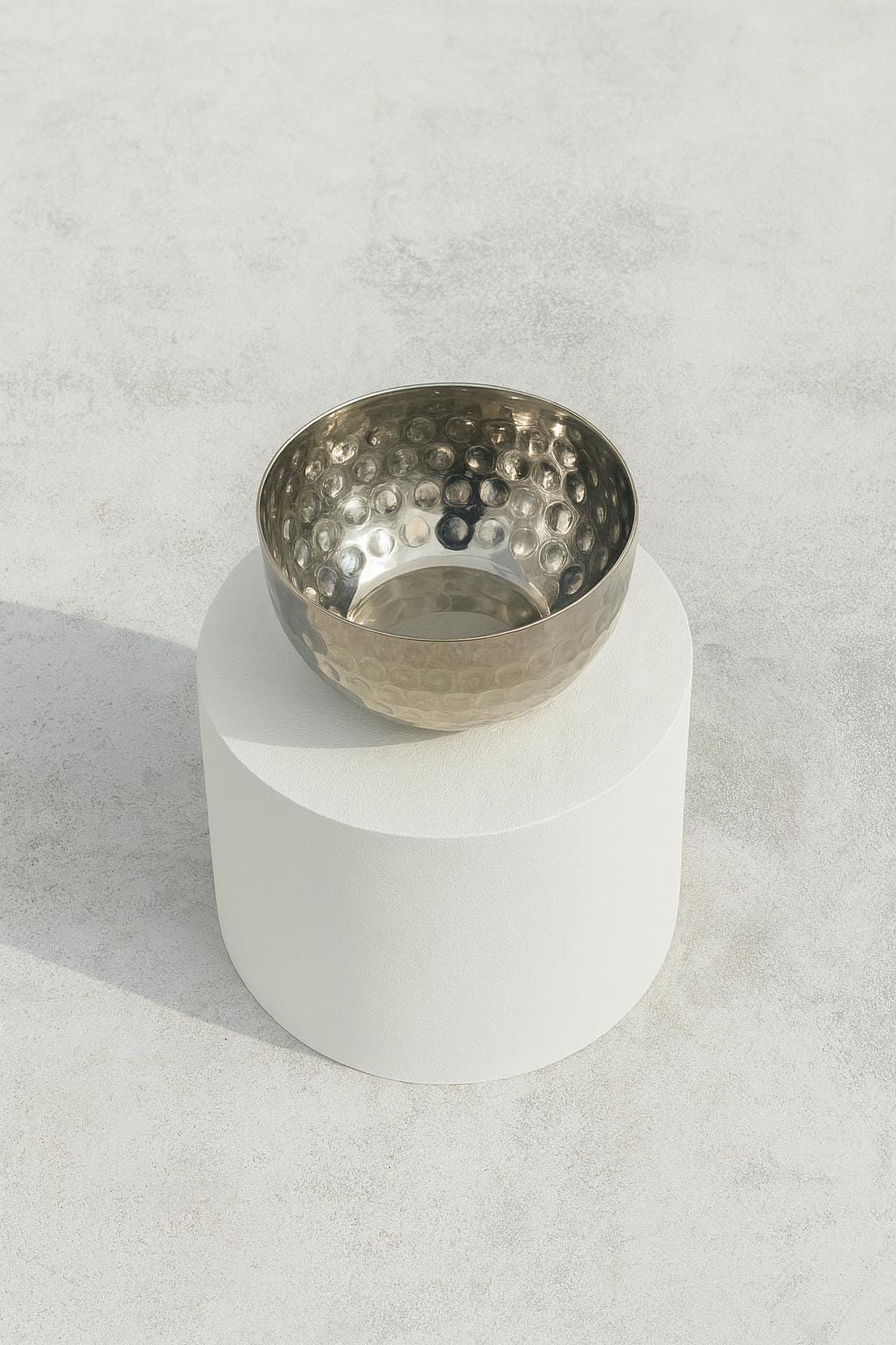 Hand Hammered Stainless Steel mini Bowls- set of 2