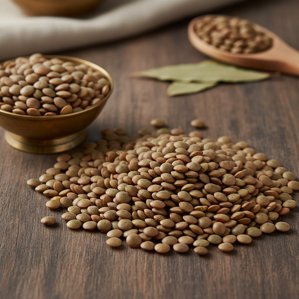 Authentic Punjabi Brown Lentils (Sabut Masoor)