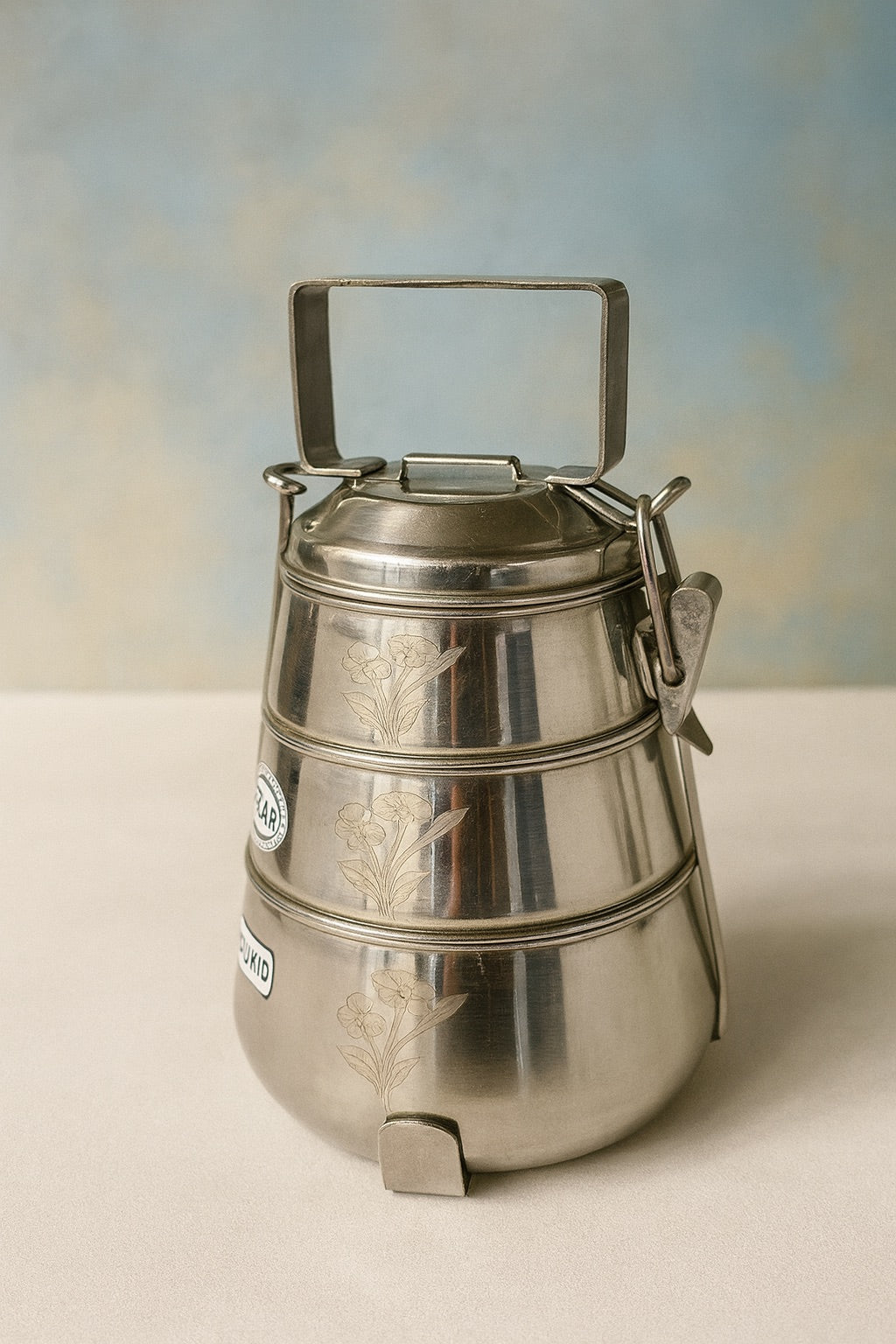 Pyramid Stainless Steel Tiffin Box